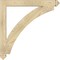 Ekena Millwork Thorton Arts & Crafts Rough Sawn Bracket, Douglas Fir, 4"W x 40"D x 40"H BKT04X40X40THR03RDF - alternate 4